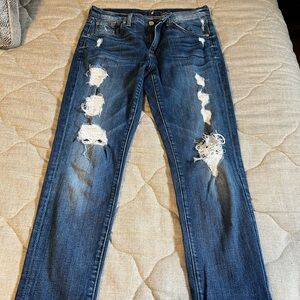 7 Mankind Crop Denim